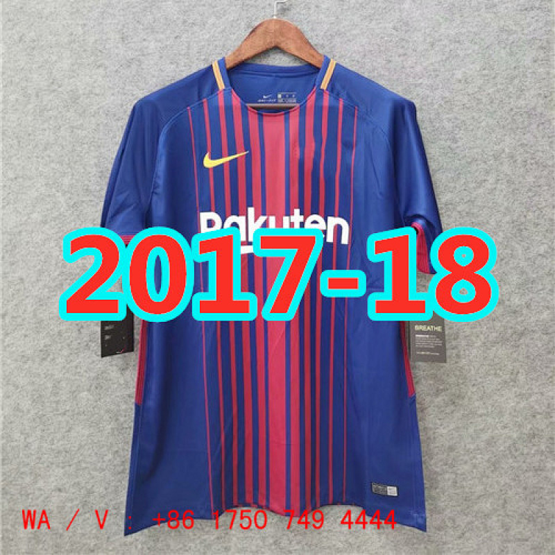 Barcelona Retro TopThai Quality Home Jersey S-2XL