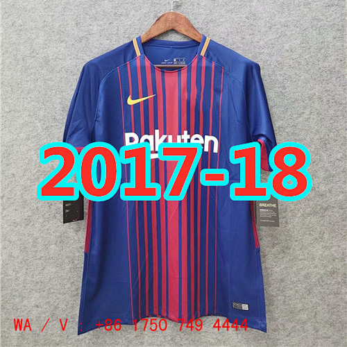 Barcelona Retro TopThai Quality Home Jersey S-2XL