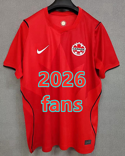 Canada Home Fans Version Jersey S-4XL