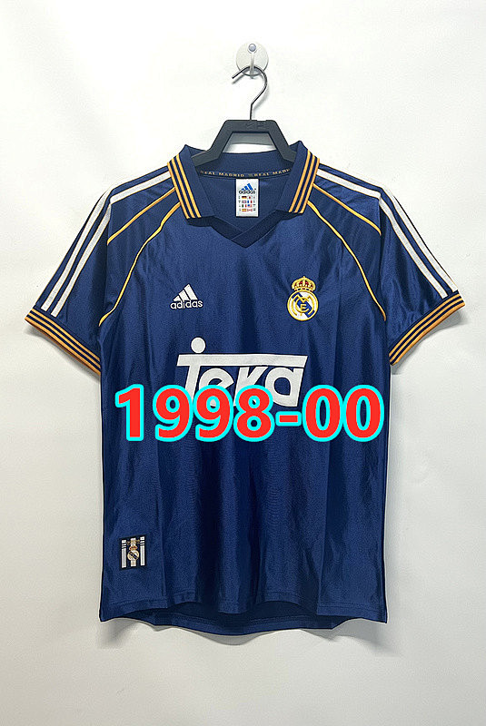 Real Madrid Third Retro Jersey S-2XL