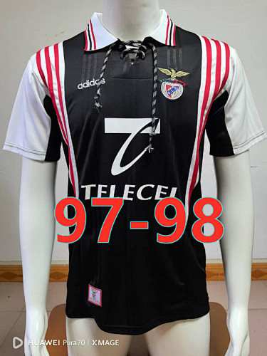 97-98 Benfica Away Retro Jersey S-2XL