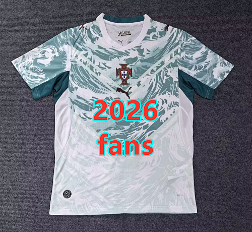 Portugal Away Fans Version Jersey S-4XL