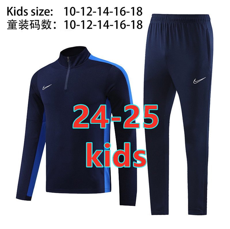 Nike 24-25 N-K Long Sleeve Kids Tracksuit Kit 10 -18