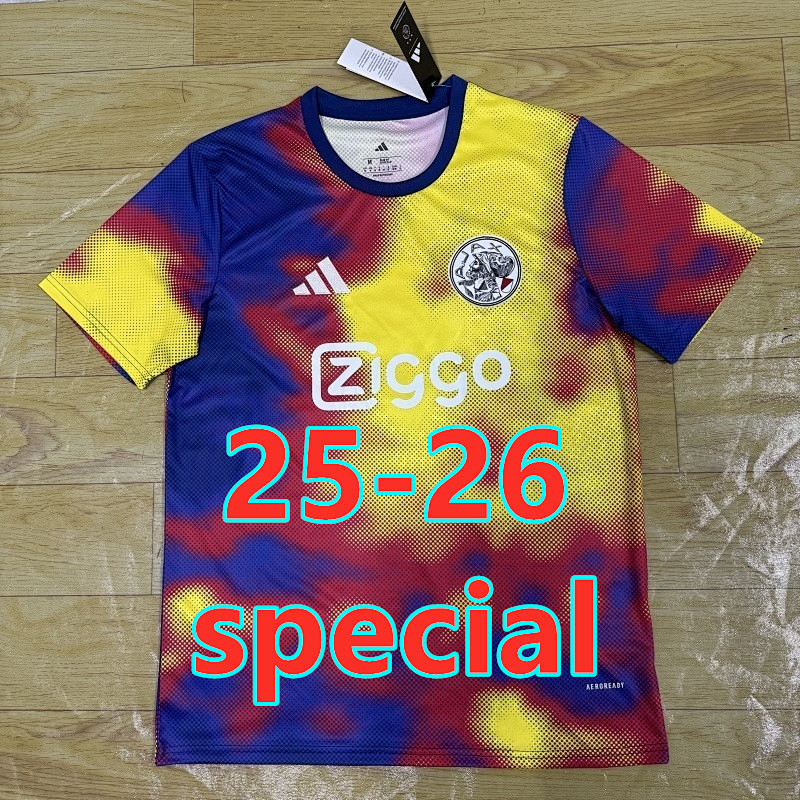 25-26 Ajax Special Fans Version Jersey S-4XL