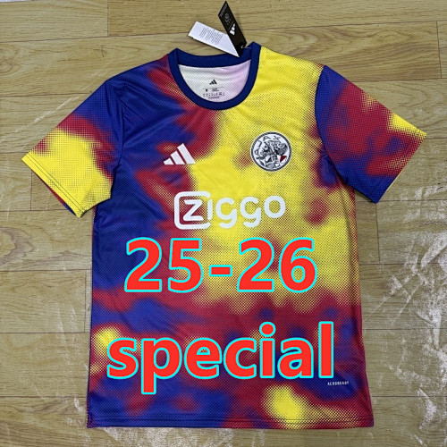 25-26 Ajax Special Fans Version Jersey S-4XL