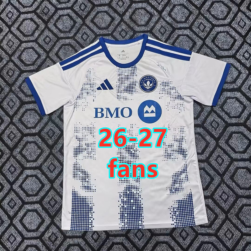 26-27 Montreal Away Fans Version Jersey S-4XL