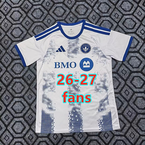26-27 Montreal Away Fans Version Jersey S-4XL