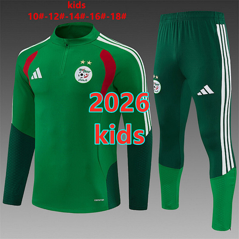 Algeria Kids Long Sleeve Tracksuit 10 -18