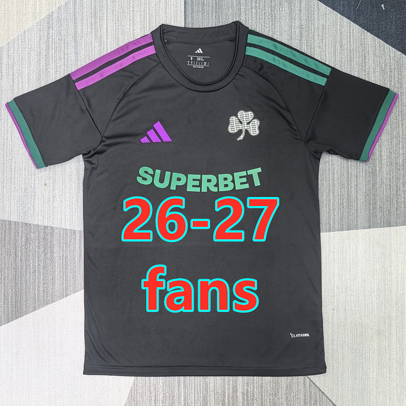 26-27 Panathinaikos Third Fans Jersey S-4XL