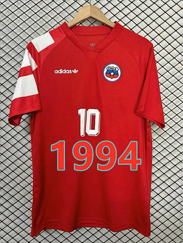 Chile Home Retro Fans Version Jersey S-4XL