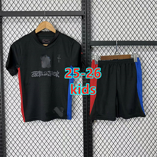 25-26 Barcelona Special Kids Jersey+shorts Kit 16 -28