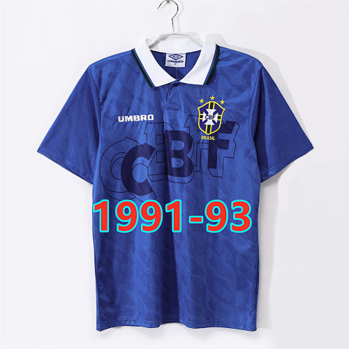 Brazil Away Retro Jersey S-2XL