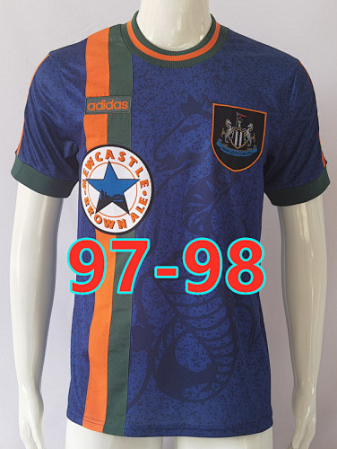 97-98 Newcastle United Away Retro Jersey S-2XL