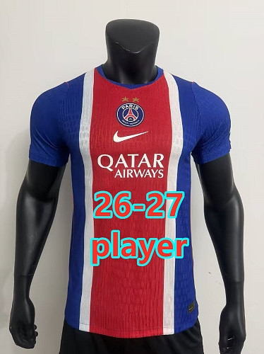 Balenciaga 26-27 Paris Psg Home Player Version With 2 Stars Jersey S-4XL