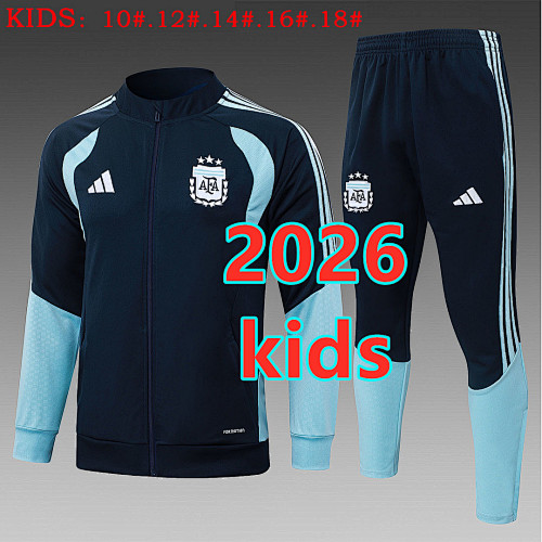 Argentina Kids Long Zipper Jacket 10 -18