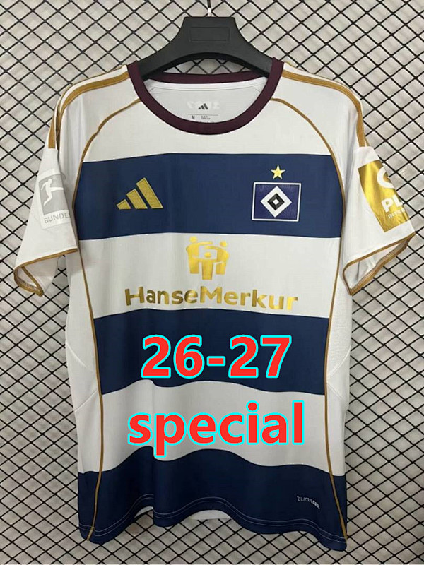 26-27 Hamburger SV Special Fans Version Jersey S-4XL