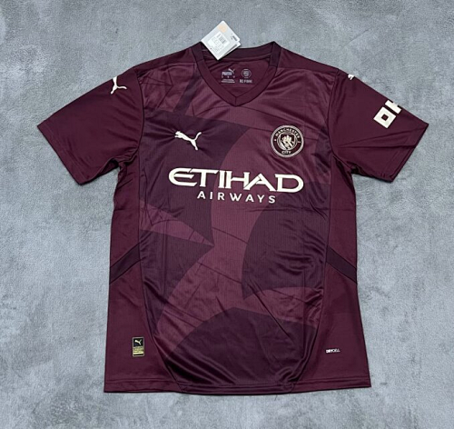 24-25 Manchester City Third Fans Version Jersey S-4XL