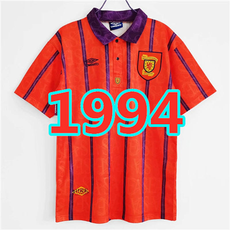 Scotland Retro Jersey S-2XL