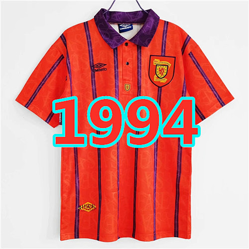 Scotland Retro Jersey S-2XL