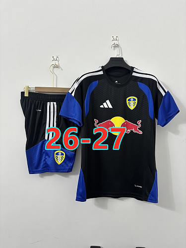 26-27 Leeds United Short Sleeve Tracksuit Kit S-3XL