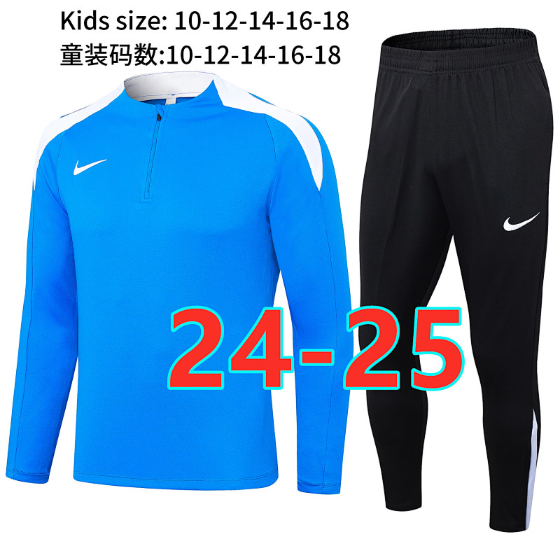 Nike 24-25 N-K Long Sleeve Kids Tracksuit Kit 10 -18