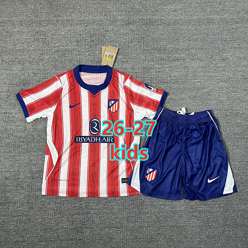 26-27 Atletico Madrid Home Kids Player Version Kit 16 -28