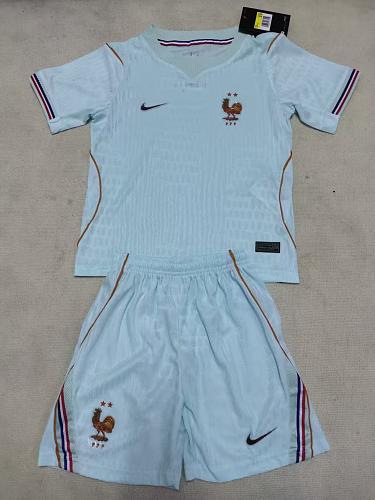 France Away Kids 32 Teams Kit 16 -28 32