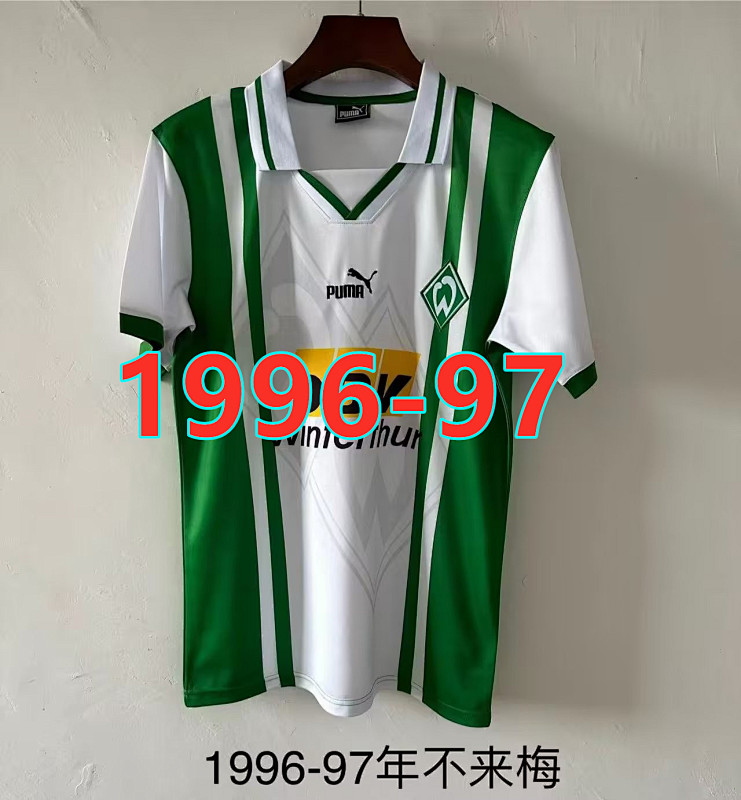 Werder Bremen Home Retro Jersey S-2XL