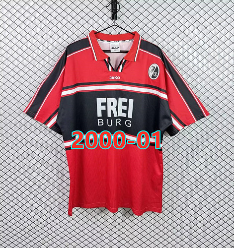 Freiburg Home Retro Fans Version Jersey S-2XL