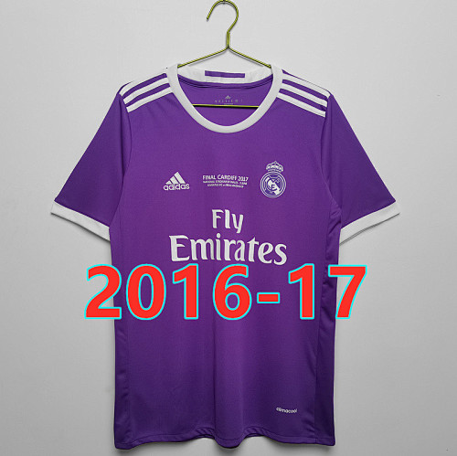 Real Madrid Retro TopThai Quality Away Jersey S-4XL