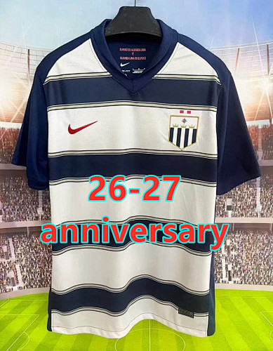 26-27 Alianza Lima Anniversary Fans Jersey S-4XL