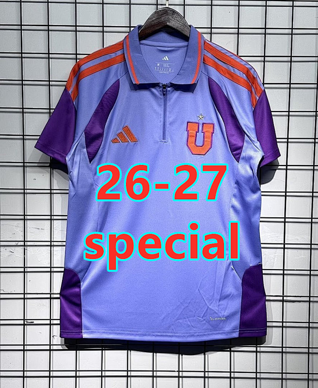 26-27 Universidad De Chile Special Fans Version Jersey S-4XL Polo