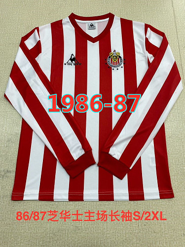 Chivas Home Retro Long Jersey S-2XL