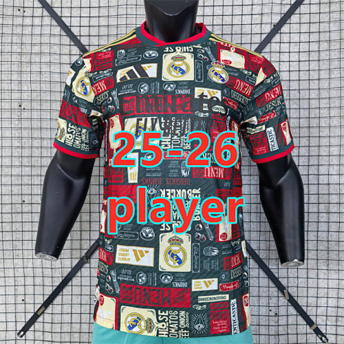 25-26 Real Madrid Special Player Jersey S-2XL