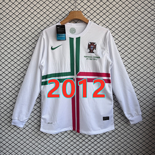 Portugal Away Retro Player Long Jersey S-2XL