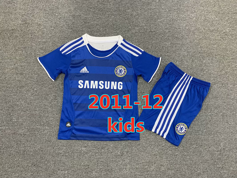 Chelsea Home Retro Kids Jersey+shorts Kit 16 -28