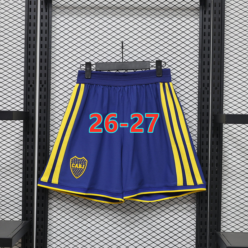 26-27 Boca Juniors Home Player Version Shorts S-3XL