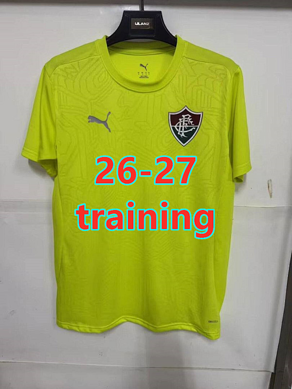 26-27 Fluminense Training Fans Version Jersey S-4XL