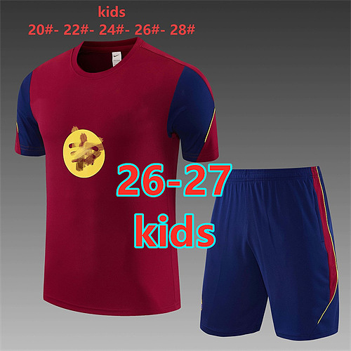 26-27 Barcelona Kids Short Sleeve Tracksuit 20 -28