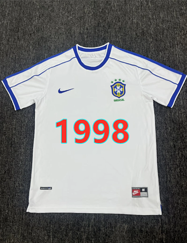 Brazil Retro Fans Version Jersey S-2XL