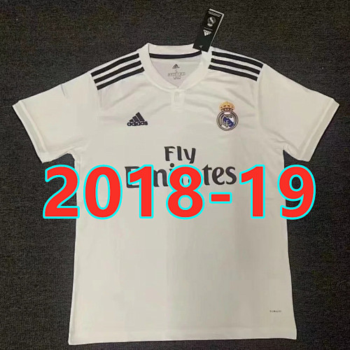 Real Madrid Retro Home Jersey S-2XL