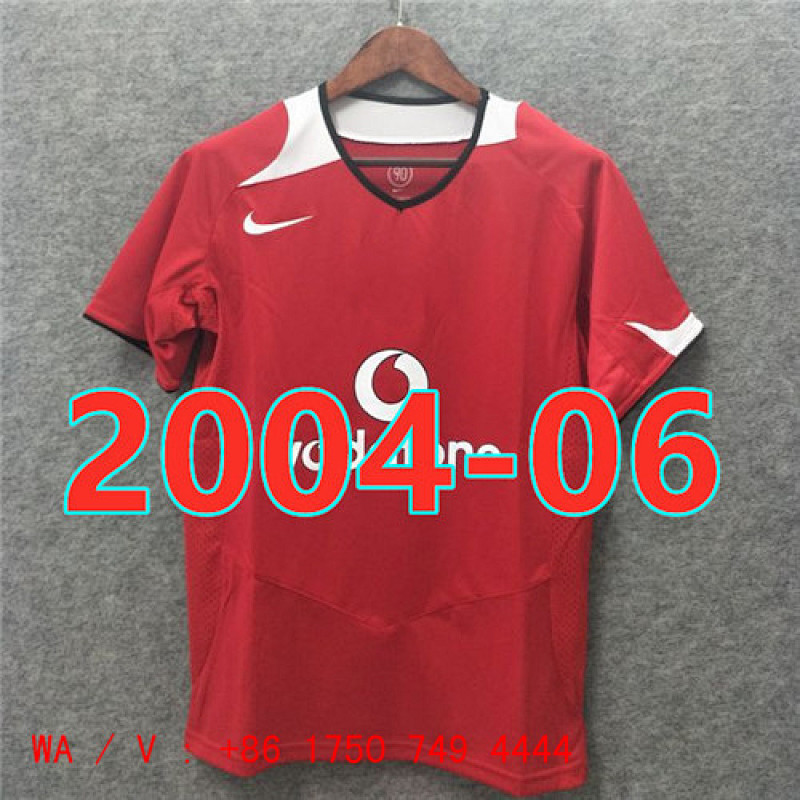 Manchester United Retro Home Jersey S-2XL