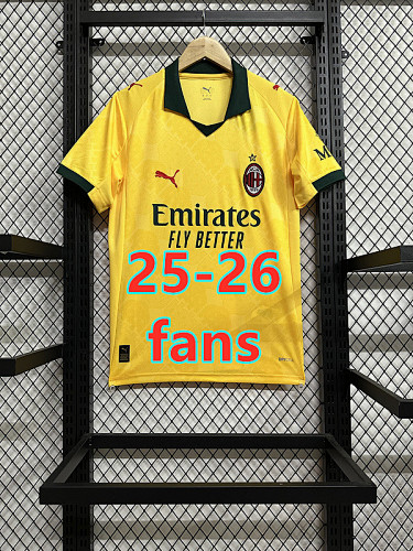 25-26 AC Milan Third Fans Version Jersey S-4XL AC