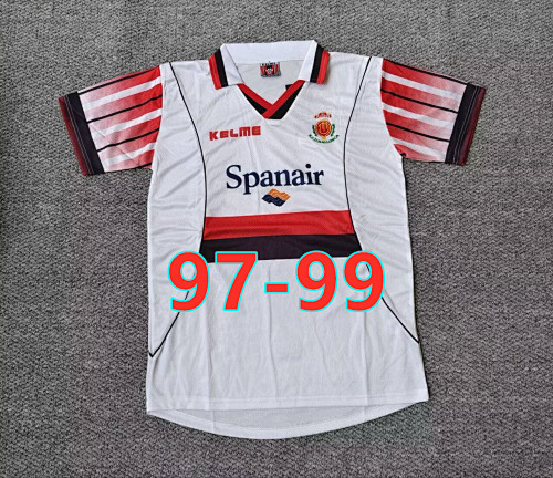 97-99 Mallorca Away Retro Fans Version Jersey S-2XL