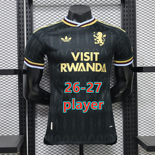 26-27 Aston Villa Away Player Version Jersey S-3XL