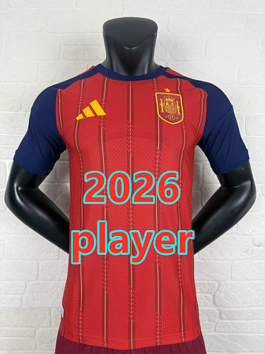 Spain Home Player 32 Teams Jersey S-4XL 32