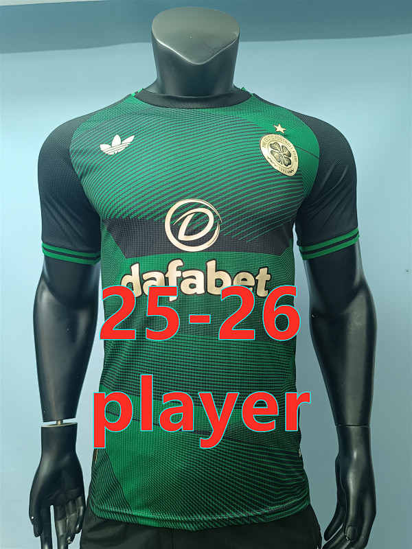 25-26 Celtic Special Player Version Jersey S-2XL