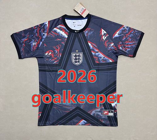 England Goalkeeper Fans Version Jersey S-4XL