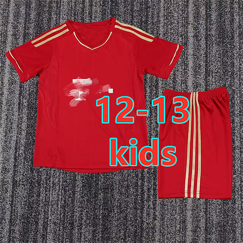 12-13 Bayern Home Retro Kids Jersey+shorts Kit 16 -28
