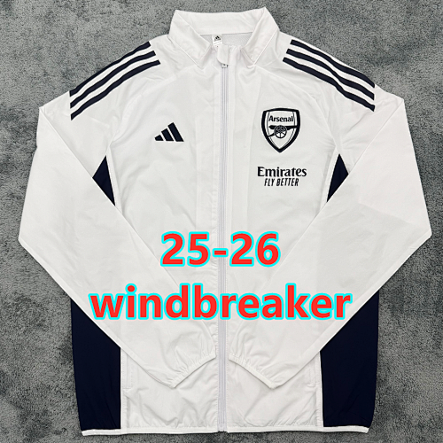 25-26 Arsenal Windbreaker S-2XL